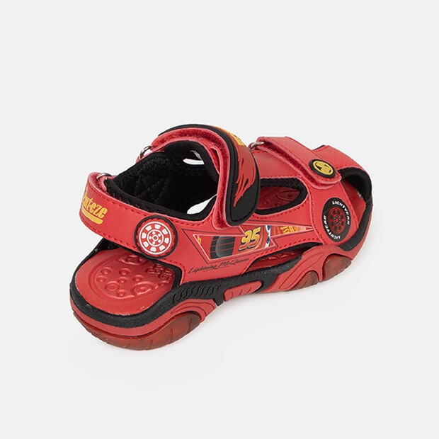 Sandalias Casuales Ni&ntilde;o Disney Cars, Rojo