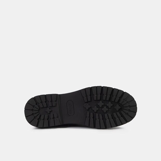 Mocasines Casuales Mujer Bata, Negro