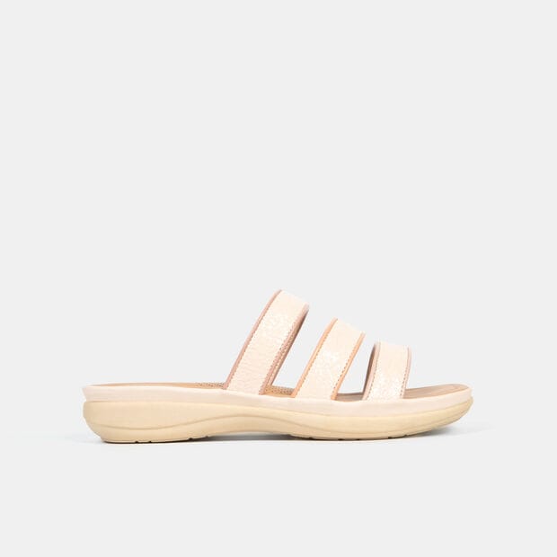 Sandalias Casuales Mujer Bata Comfit, Blanco