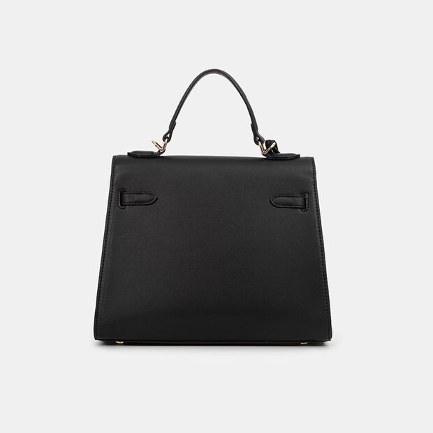 Cartera Crossbody Bata Mujer, Negro