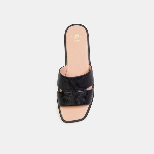Sandalias Casuales Mujer Bata, Negro