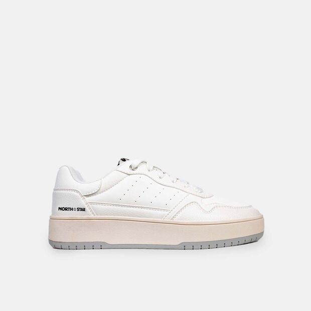 Zapatillas Urbanas Mujer North Star, Blanco