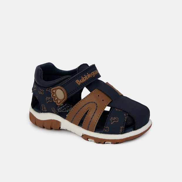 Sandalias Beb&eacute; Ni&ntilde;o Bubblegummers , Marr&oacute;n