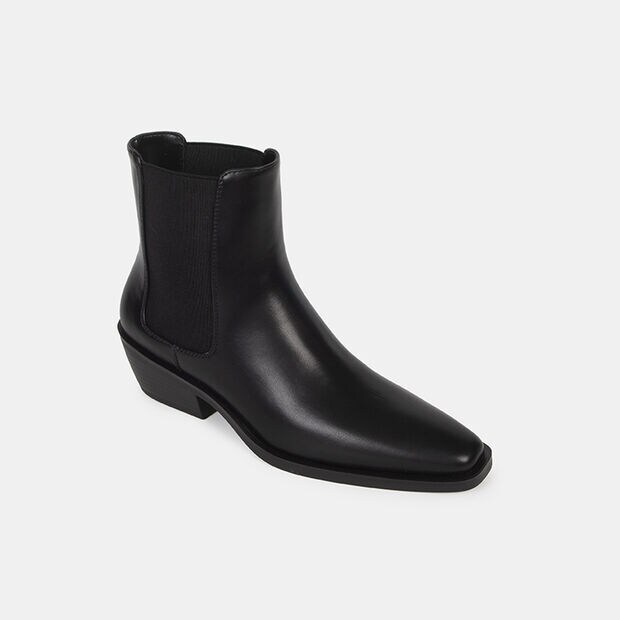 Botines Casuales para Mujer Bata, Negro