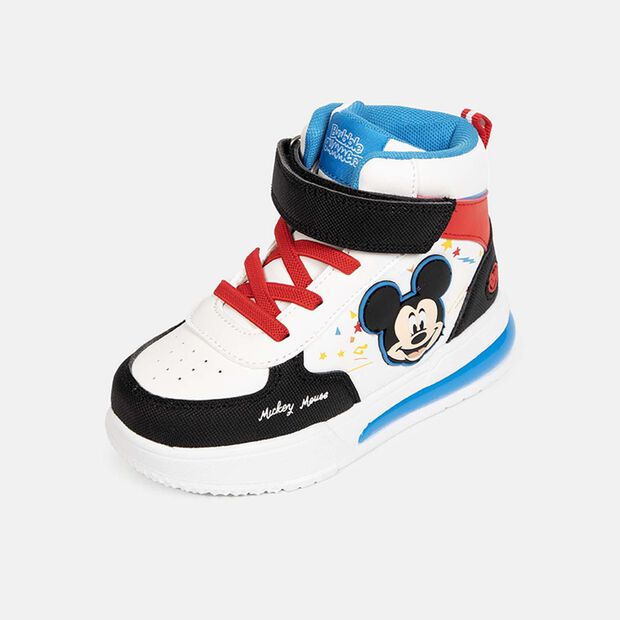 Zapatillas Casuales Ni&ntilde;o Disney Mickey Mouse, Blanco