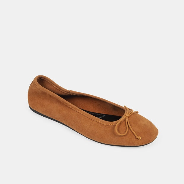 Ballerinas Casuales Mujer Bata, Naranja