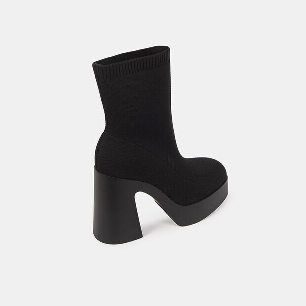 Botines Casuales para Mujer Bata, Negro