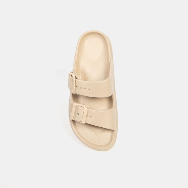 Sandalias Casuales Mujer North Star, Beige