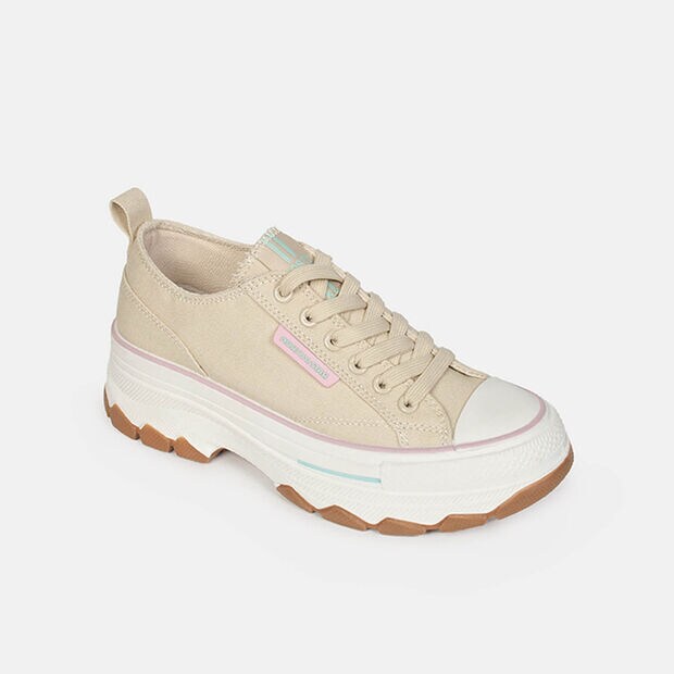 Zapatillas Urbanas Mujer North Star, Beige