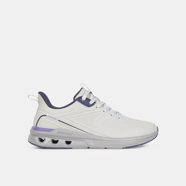 Zapatillas Deportivas Mujer Power, Plateado