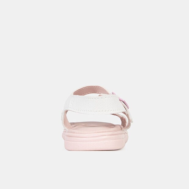 Sandalias Casuales Ni&ntilde;os Bubblegummers Moka, Blanco