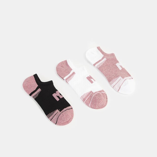 Tripack Medias Mujer North Star, Rosado