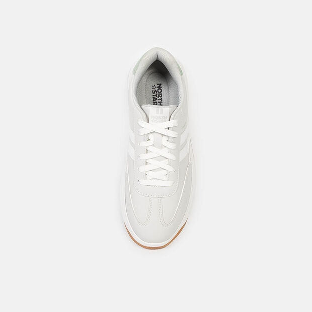 Zapatillas Urbanas Mujer North Star, Gris Claro
