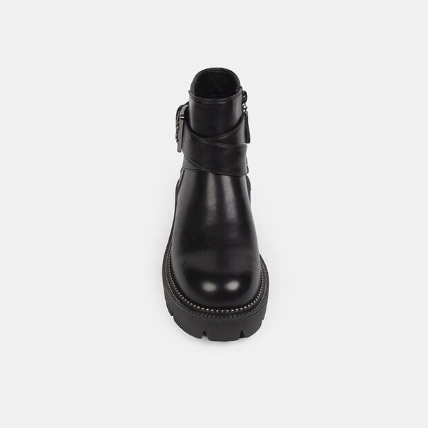 Botas Casuales para Mujer Bata, Negro
