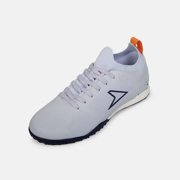 Zapatillas F&uacute;tbol Ni&ntilde;o Power, Gris Claro