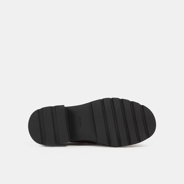 Mocasines Casuales Mujer Bata, Marr&oacute;n