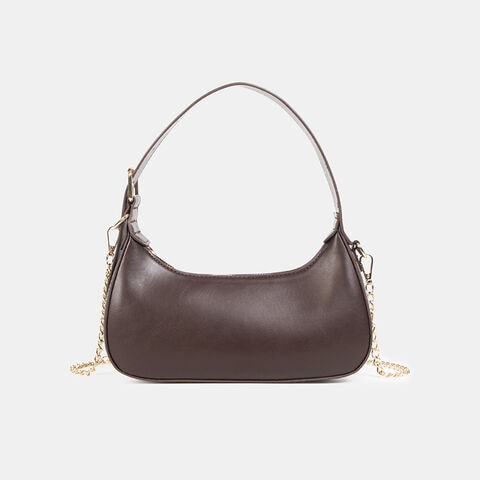Cartera Casual Mujer Bata, Marr&oacute;n