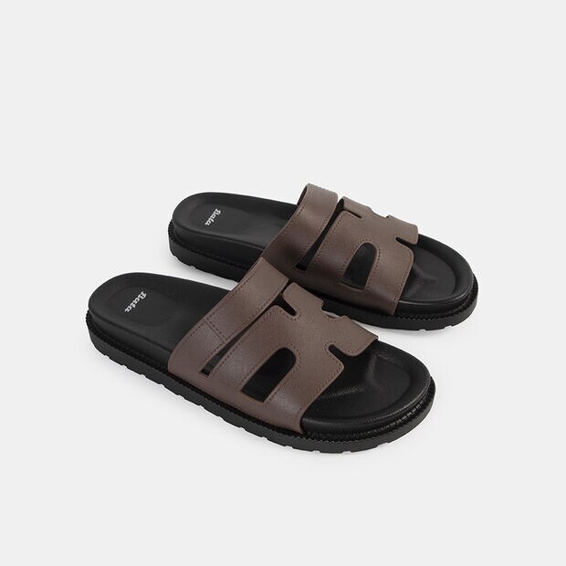 Sandalias Casuales Hombre Bata, Marr&oacute;n
