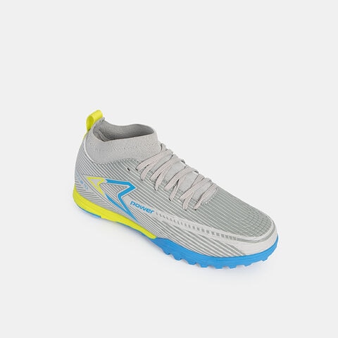 Zapatillas de F&uacute;tbol para Ni&ntilde;o Power, Gris