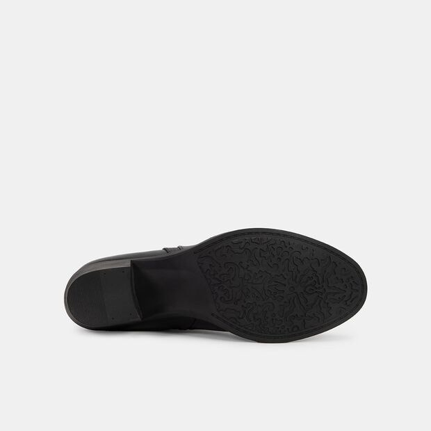 Botines Casuales Mujer Bata, Negro
