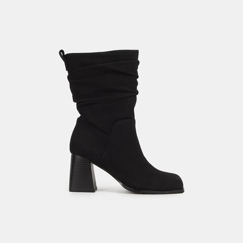 Botines Casuales para Mujer Bata, Negro