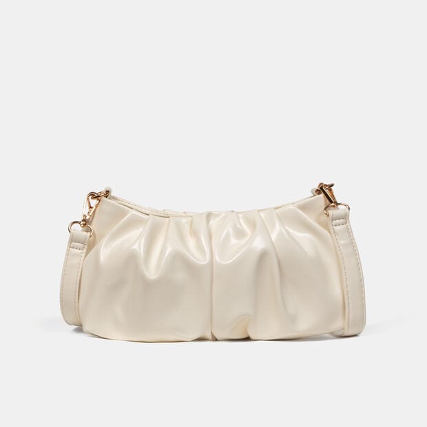 Cartera Casual para Mujer Bata, Off White