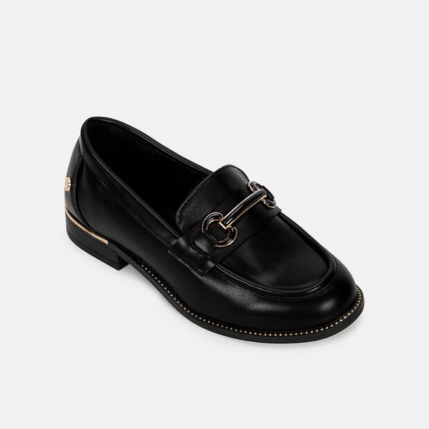Mocasines Casuales Bata Red Mujer, Negro