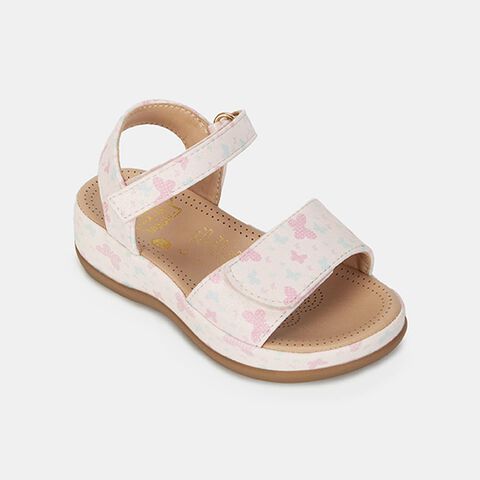 Sandalias Casuales Bubblegummers Ni&ntilde;a 26-29, Rosado Claro
