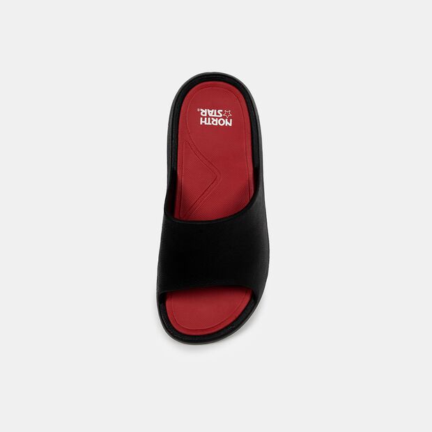 Sandalias Slider Hombre North Star , Negro