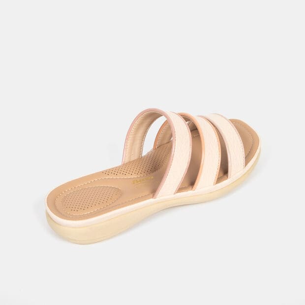 Sandalias Casuales Mujer Bata Comfit, Blanco
