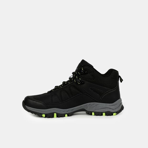 Zapatillas Bot&iacute;n Outdoor Trecking Hombre Power , Negro