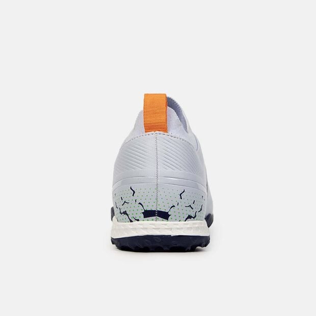 Zapatillas F&uacute;tbol Ni&ntilde;o Power, Gris Claro