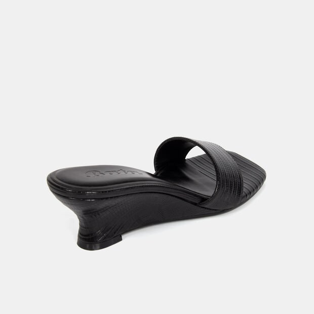 Sandalias Casuales Mujer Bata York52, Negro
