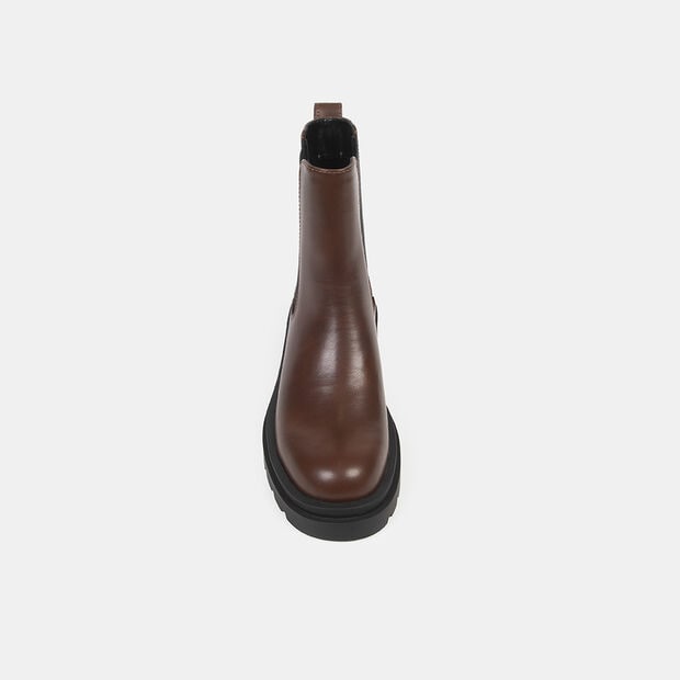 Botas Casuales para Mujer Bata, Marr&oacute;n