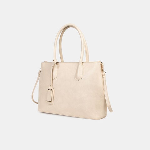 Cartera Casual Mujer Bata Kala, Beige