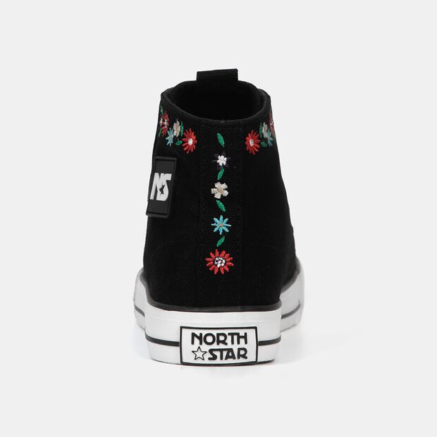 Zapatillas Urbanas Junior Ni&ntilde;a North Star , Negro