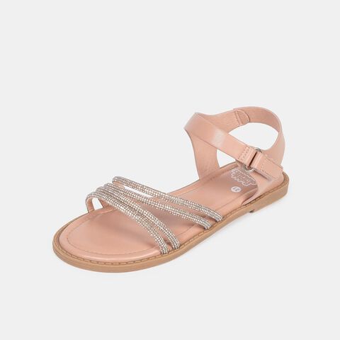 Sandalias Casuales Bubblegummers Niña , Dorado