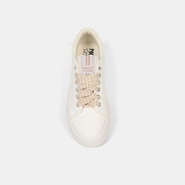 Zapatillas Urbanas Mujer North Star Lolly, Blanco