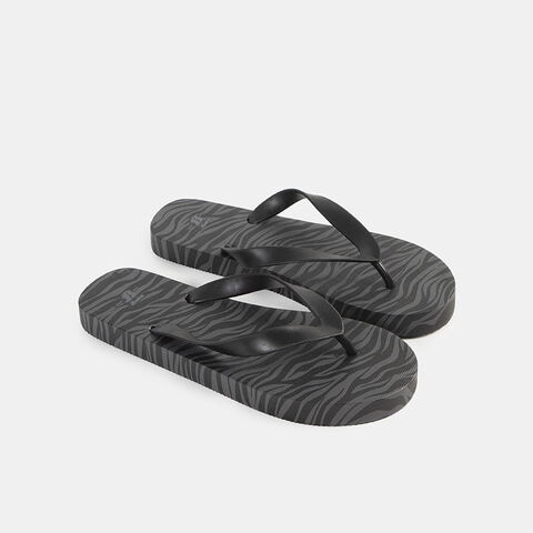 Sandalias Casuales Mujer Bata, Negro