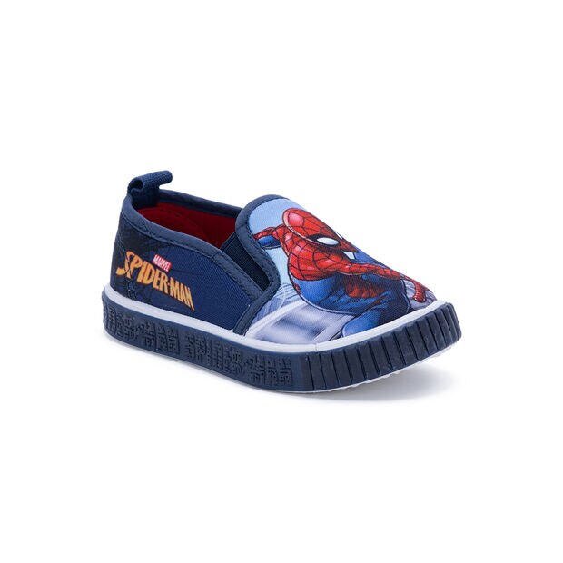 Bata Marvel Boys' Slip-on Sneakers Spiderman