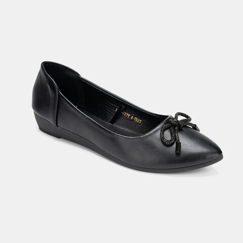 Online Exclusive Bata บาจา รองเท้าบัลเล่ลิน่า แบบสวม สำหรับผู้หญิง รุ่น VINKA