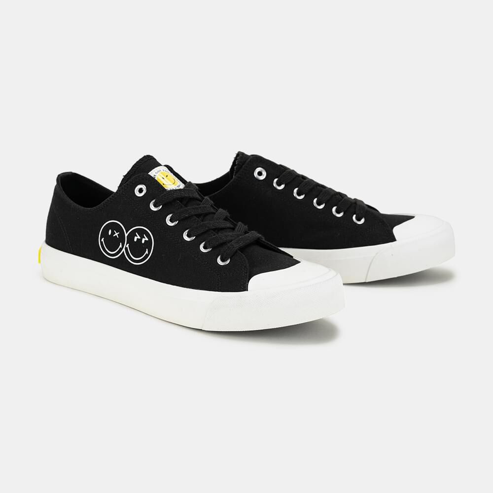 Bata by North Star SMILEY Men's Sneaker Shoes - BLACK 8296172