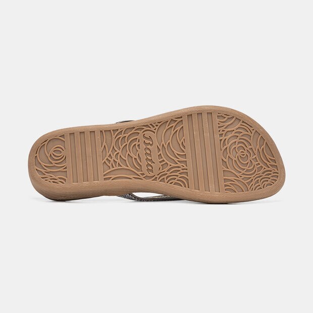 Bata Women's Flats Thong Shoes CHIKY