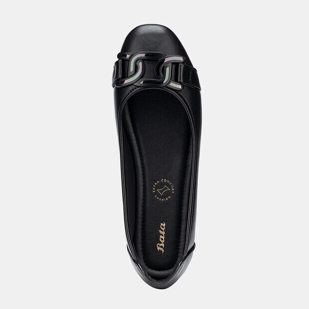Bata บาจา รองเท้าส้นแบนหุ้มส้น รองเท้าแพลตฟอร์ม สำหรับผู้หญิง รุ่น ALVINA