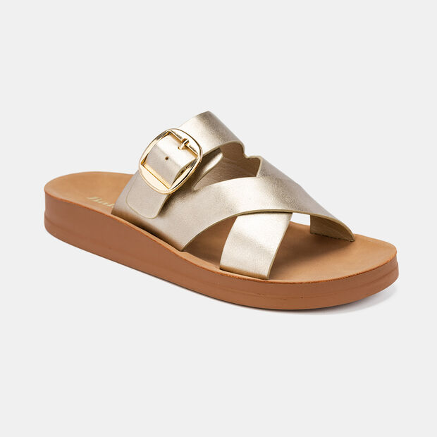 Bata บาจา รองเท้าแตะแบบสวม ส้นแบน สำหรับผู้หญิง รุ่น BRICO