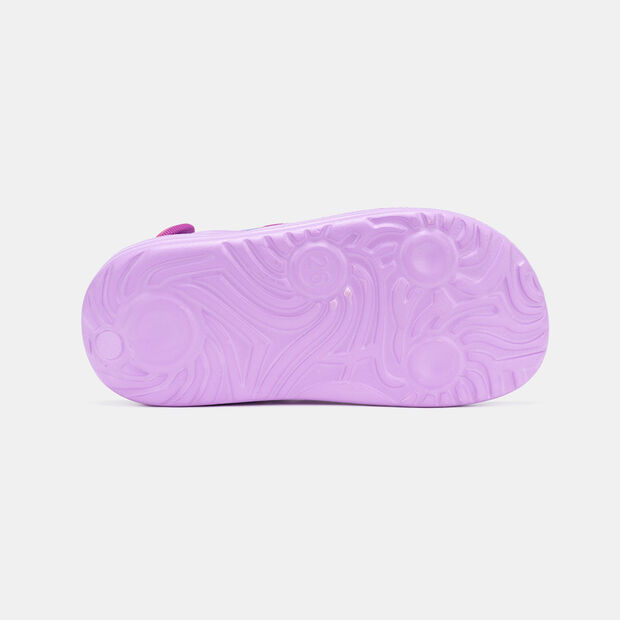 Bata บาจา รองเท้าแตะ รองเท้าใส่เรองเท้าเด็กอ่อน สายคาดลายการ์ตูน Frozen สำหรับเด็กเล็ก รุ่น Chillon สีม่วงอมชมพู 1699903