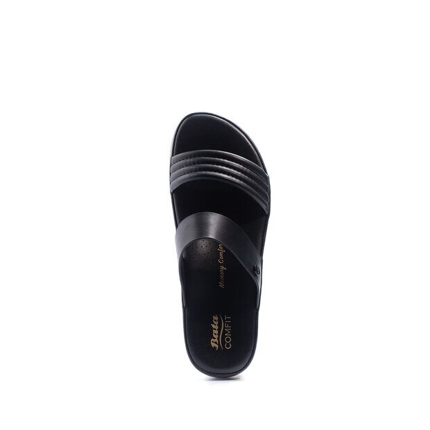 Bata Comfit Women's Comfort Sandals รองเท้าเพื่อสุขภาพ สูง 1 นิ้ว สำหรับผู้หญิง รุ่น Claudia สีคาเมล 6613277