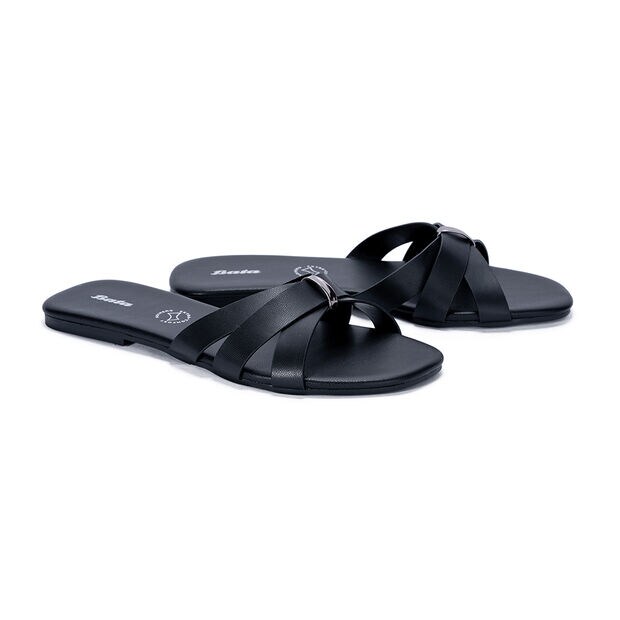 Bata Women's Flat Sandals รองเท้าส้นแบนสำหรับผู้หญิง รุ่น Rotary