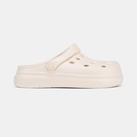 Bata FLOATZ Women's Summer Slipper Shoes - WHITE 5101054