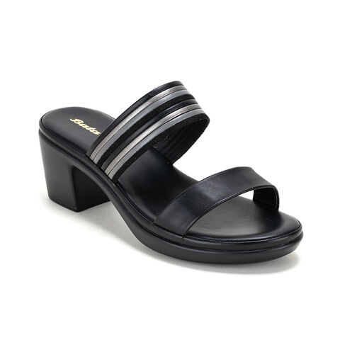 Bata Women's Casuals Shoes 2 Inch RINA - BLACK 6316053